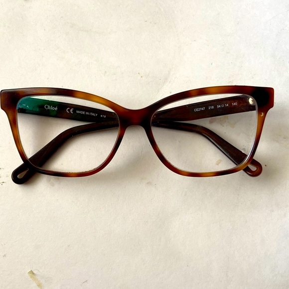 CHLOE CE2747 EYEGLASS FRAMES HAVANA TORTOISE 54-14-140 Italy